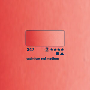 347 - rosso di cadmio medio Acquerello 5 ML Horadam Schmincke