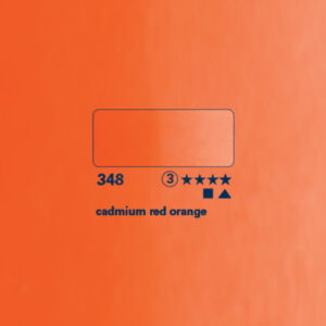 348 - rosso di cadmio arancio Acquerello 5 ML Horadam Schmincke