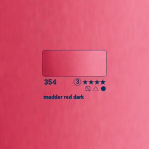 354 - rosso di garanza scuro Acquerello 5 ML Horadam Schmincke