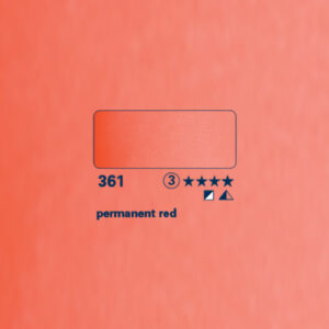 361 - rosso permanente Acquerello 5 ML Horadam Schmincke
