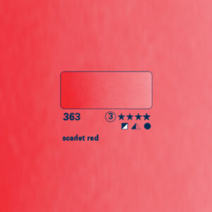 363 - rosso scarlatto Acquerello 5 ML Horadam Schmincke
