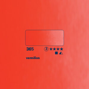 365 - rosso vermiglione Acquerello 1/2 Godet Horadam Schmincke