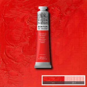 W010 - 095 - Rosso di cadmio imit 200 ML Olio Winton Winsor e Newton