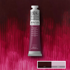 W018 - 250 - Rosa quinacridone scuro 200 ML Olio Winton Winsor e Newton