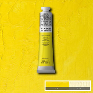 W001 - 346 - Giallo limone imit  200 ML Olio Winton Winsor e Newton