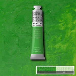 W029 - 483 - Verde chiaro permanente 200 ML Olio Winton Winsor e Newton