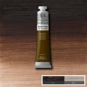 W047 - 676 - Bruno van dyck 200 ML Olio Winton Winsor e Newton