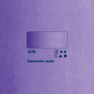 476 - viola Schmincke Acquerello 1/2 Godet Horadam Schmincke