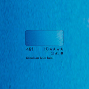 481 - tinta blu ceruleo Acquerello 1/2 Godet Horadam Schmincke