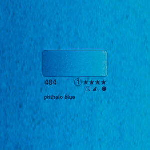 484 - blu ftalo Acquerello 1/2 Godet Horadam Schmincke