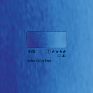 486 - tinta blu di cobalto Acquerello 1/2 Godet Horadam Schmincke