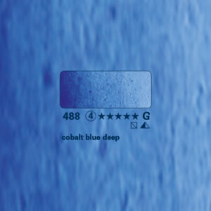 488 - blu di cobalto scuro Acquerello 1/2 Godet Horadam Schmincke