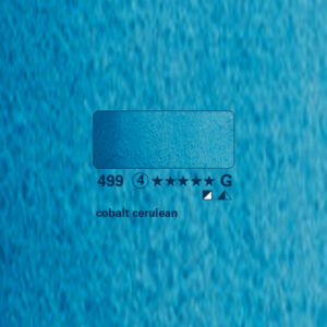 499 - blu ceruleo di cobalto Acquerello 1/2 Godet Horadam Schmincke