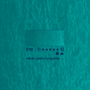 510 - verde turchese di cobalto Acquerello 1/2 Godet Horadam Schmincke