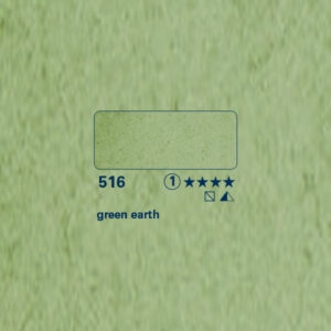 516 - terra verde Acquerello 1/2 Godet Horadam Schmincke