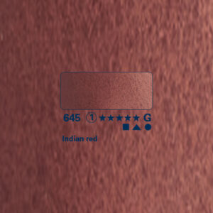 645 - rosso indiano Acquerello 1/2 Godet Horadam Schmincke