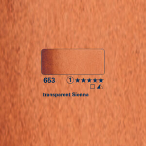 653 - terra di Siena trasparente Acquerello 5 ML Horadam Schmincke