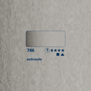 786 - grigio antracite Acquerello 1/2 Godet Horadam Schmincke