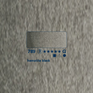 789 - nero di ematite Acquerello 1/2 Godet Horadam Schmincke