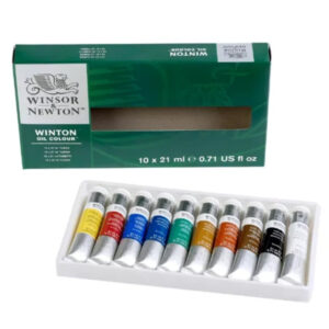 Set 10 Tubi da 21 ML Olio Winsor e Newton