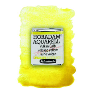 911 - giallo vulcano Acquerello 1/2 Godet Horadam Supergranulation Schmincke