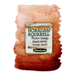 922 - arancione deserto Acquerello 1/2 Godet Horadam Supergranulation Schmincke