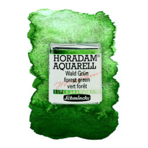 942 - verde bosco Acquerello 1/2 Godet Horadam Supergranulation Schmincke