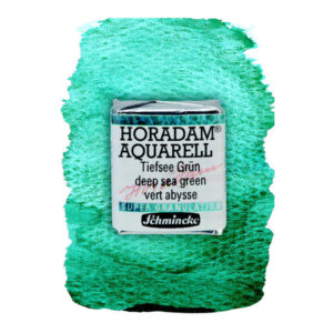 954 - verde mare profondo Acquerello 1/2 Godet Horadam Supergranulation Schmincke