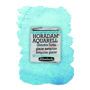 962 - turchese ghiacciaio Acquerello 1/2 Godet Horadam Supergranulation Schmincke