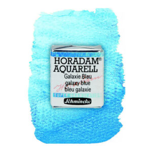 973 - blu galassia Acquerello 1/2 Godet Horadam Supergranulation Schmincke