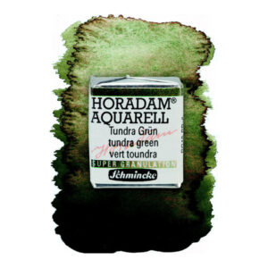985 - verde tundra Acquerello 1/2 Godet Horadam Supergranulation Schmincke