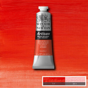 W010 - 095 - Rosso di cadmio imit 37 ML Olio ad Acqua Winsor e Newton Artisan