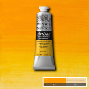 W005 - 109 - Giallo di cadmio imit 37 ML Olio ad Acqua Winsor e Newton Artisan