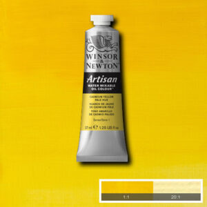 W003 - 119 - Giallo di cadmio chiaro imit 37 ML Olio ad Acqua Winsor e Newton Artisan