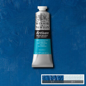 W018 - 138 - Blu ceruleo imit 37 ML Olio ad Acqua Winsor e Newton Artisan