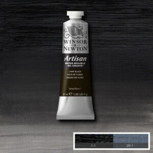 W038 - 337 - Nero bugia 37 ML Olio ad Acqua Winsor e Newton Artisan