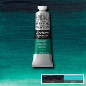 W026 - 522 - Verde di ftalo (tonalità blu) 37 ML Olio ad Acqua Winsor e Newton Artisan