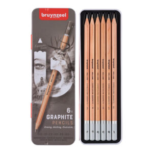 Set 6 Matite in grafite Bruynzeel