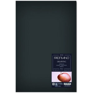 Drawing Book Cucito - 21 x 29,7 Ritratto, Grana Naturale, 60 Fogli, 160 gr. Fabriano