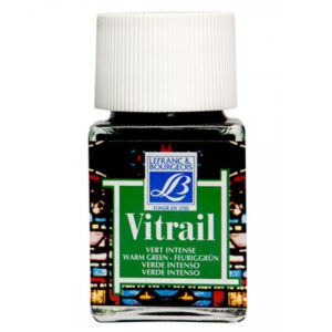 534 - Verde intenso 50 ML Colori per Vetro e Ceramica Vitrail Lefranc Bourgeois