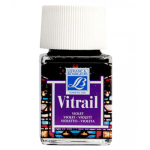 601 - Viola 50 ML Colori per Vetro e Ceramica Vitrail Lefranc Bourgeois