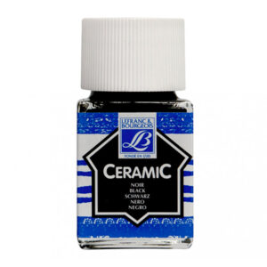 265 - Nero 50 ML Colori per Vetro e Ceramica Cearmic Lefranc Bourgeois