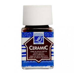 481 - Terra di Siena bruciata 50 ML Colori per Vetro e Ceramica Cearmic Lefranc Bourgeois