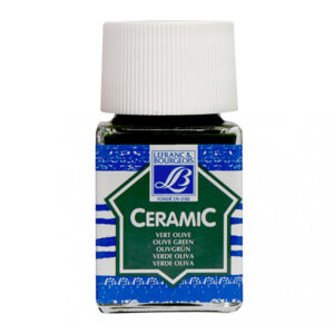 541 - Verde oliva 50 ML Colori per Vetro e Ceramica Cearmic Lefranc Bourgeois