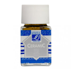 710 - Argento 50 ML Colori per Vetro e Ceramica Cearmic Lefranc Bourgeois
