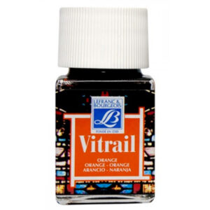 201 - Arancio 50 ML Colori per Vetro e Ceramica Vitrail Lefranc Bourgeois