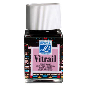 374 - Rosa antico 50 ML Colori per Vetro e Ceramica Vitrail Lefranc Bourgeois
