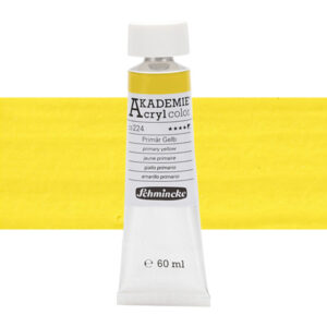 224 - Giallo Primario Colore Acrilico 60 ML Akademie Schmincke