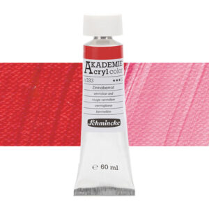 333 - Vermiglione Colore Acrilico 60 ML Akademie Schmincke