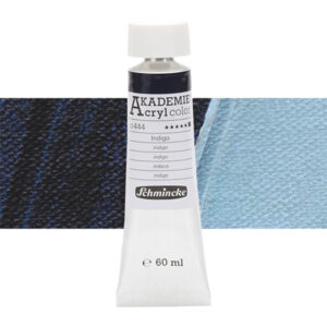 444 - Indaco Colore Acrilico 60 ML Akademie Schmincke